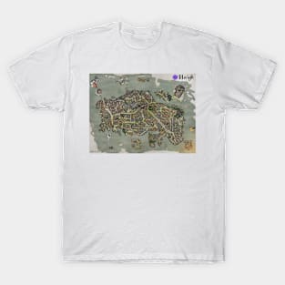 Map of Haigh T-Shirt